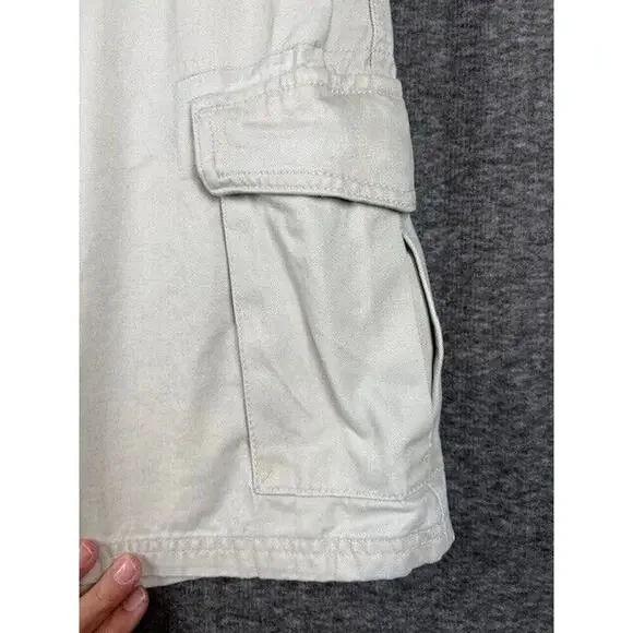 Faded Glory Cargo Shorts Mens Size 40 Khaki 100% Cotton - Picture 5 of 7